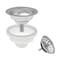 Ruvati Basket Strainer for Thick Fireclay Kitchen Sink Drain Assembly Stainless Steel RVA1039ST - alternate 2